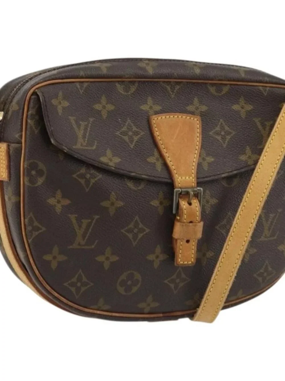 LOUIS VUITTON Monogram Jeune Fille MM Shoulder Bag M51226 LV Auth 188422